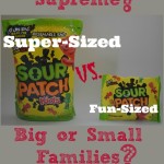 Who Reigns Supreme? Big or Small Families? WE decide.