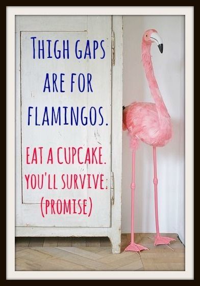 Thigh Gap Flamingo