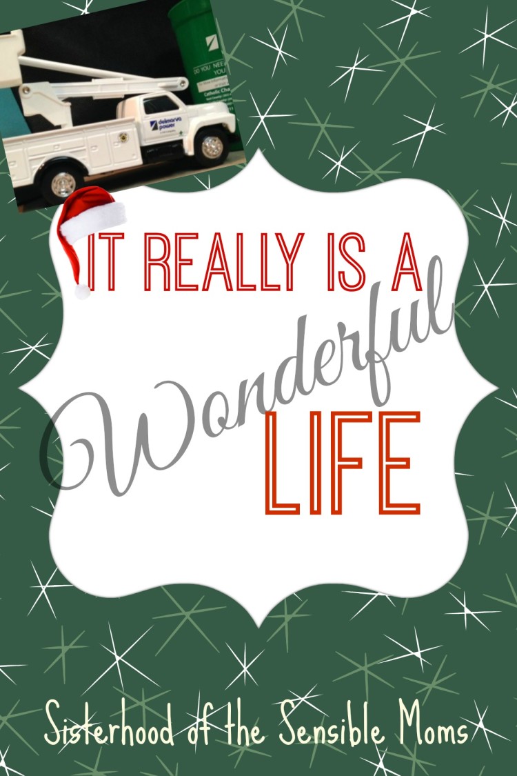 It really is a wonderful life. A story of a dad, a boy with autism and a Christmas wish---Sisterhood of the Sensible Moms