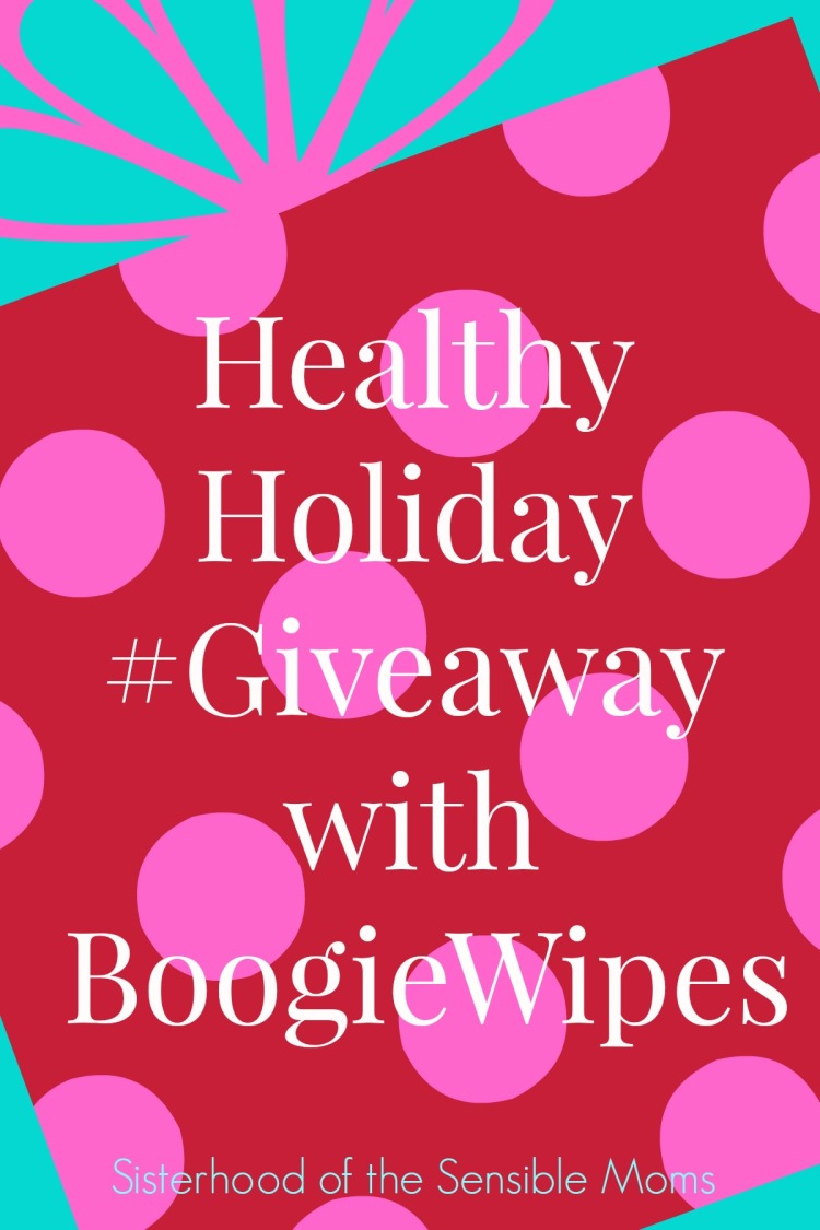 Boogie Wipes #giveaway--Win $100 Gift Card--Sisterhood of the Sensible Moms