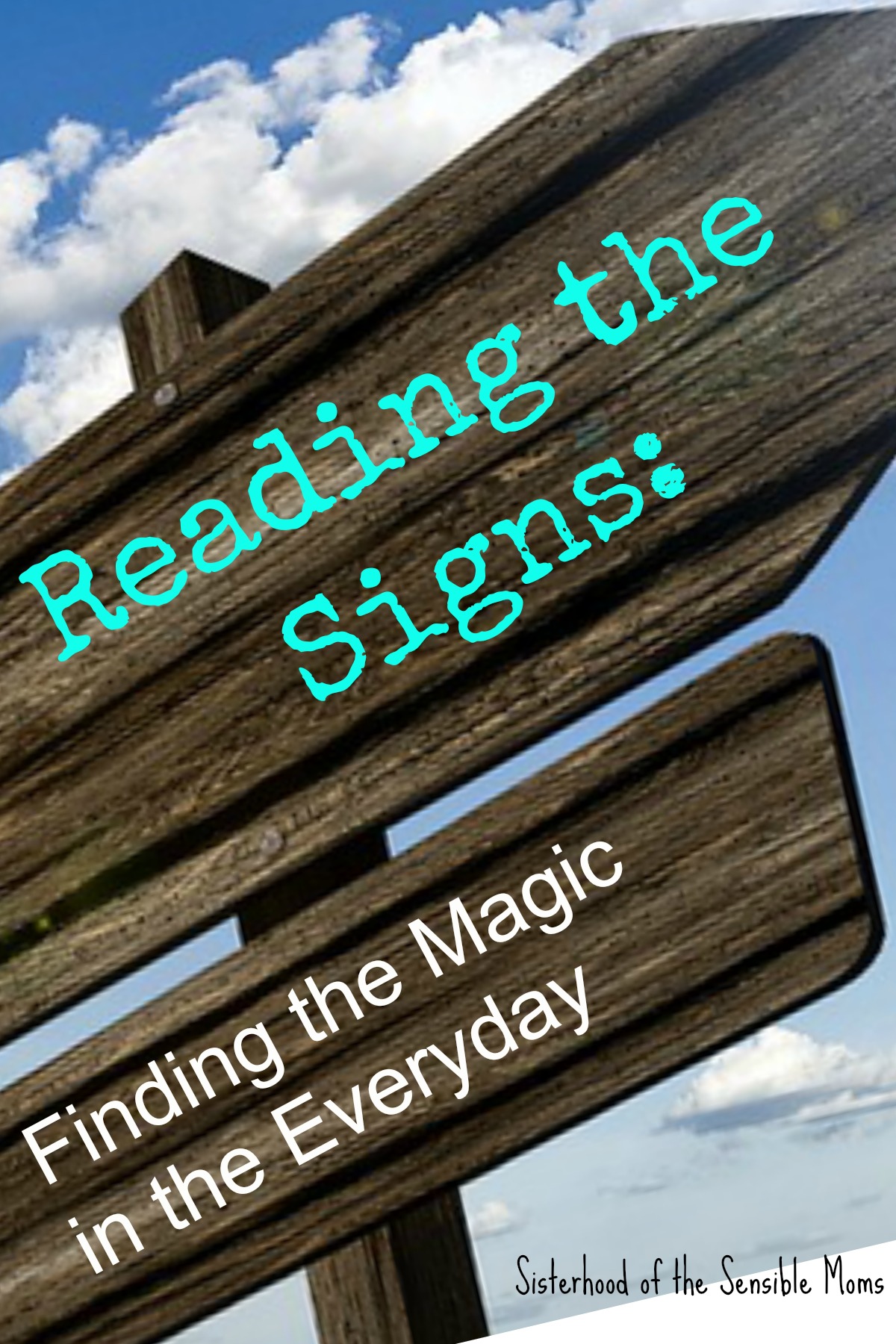 Reading the Signs: Finding the Magic in the Everyday | When honesty and serendipity intersect, inspiration happens.  This was a good sign that my life is just the right size for helping me find my way back to people I care about even in unexpected places.