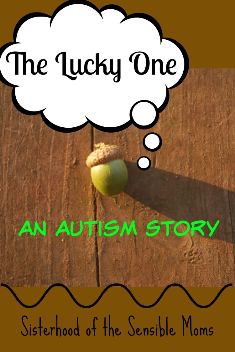 "How we travel is just as important as where we are asked to go." An autism story for Autism Awareness Month: The Lucky One--Sisterhood of the Sensible Moms