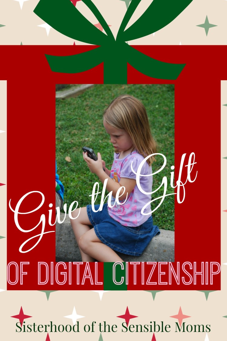 Looking for a great gift for your teen or tween? Look beyond just a smartphone and give them the gift of digital citizenship | Sisterhood of the Sensible Moms