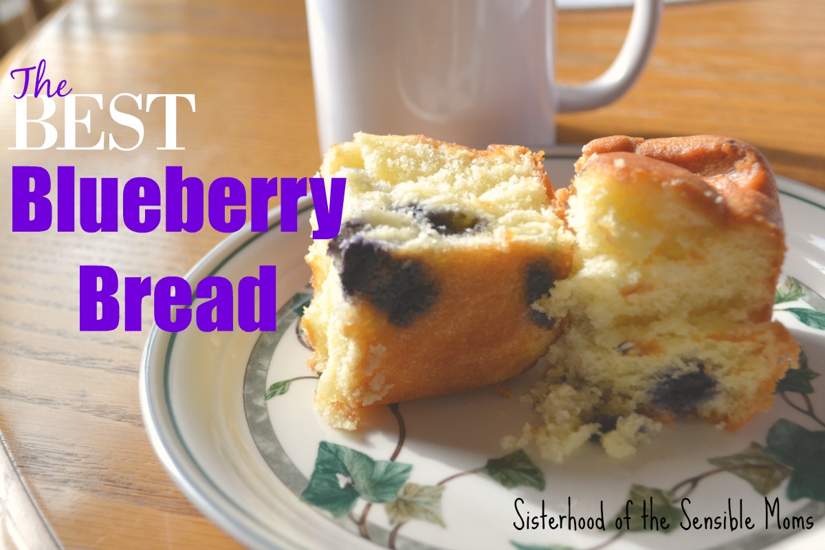 The Best Blueberry Bread