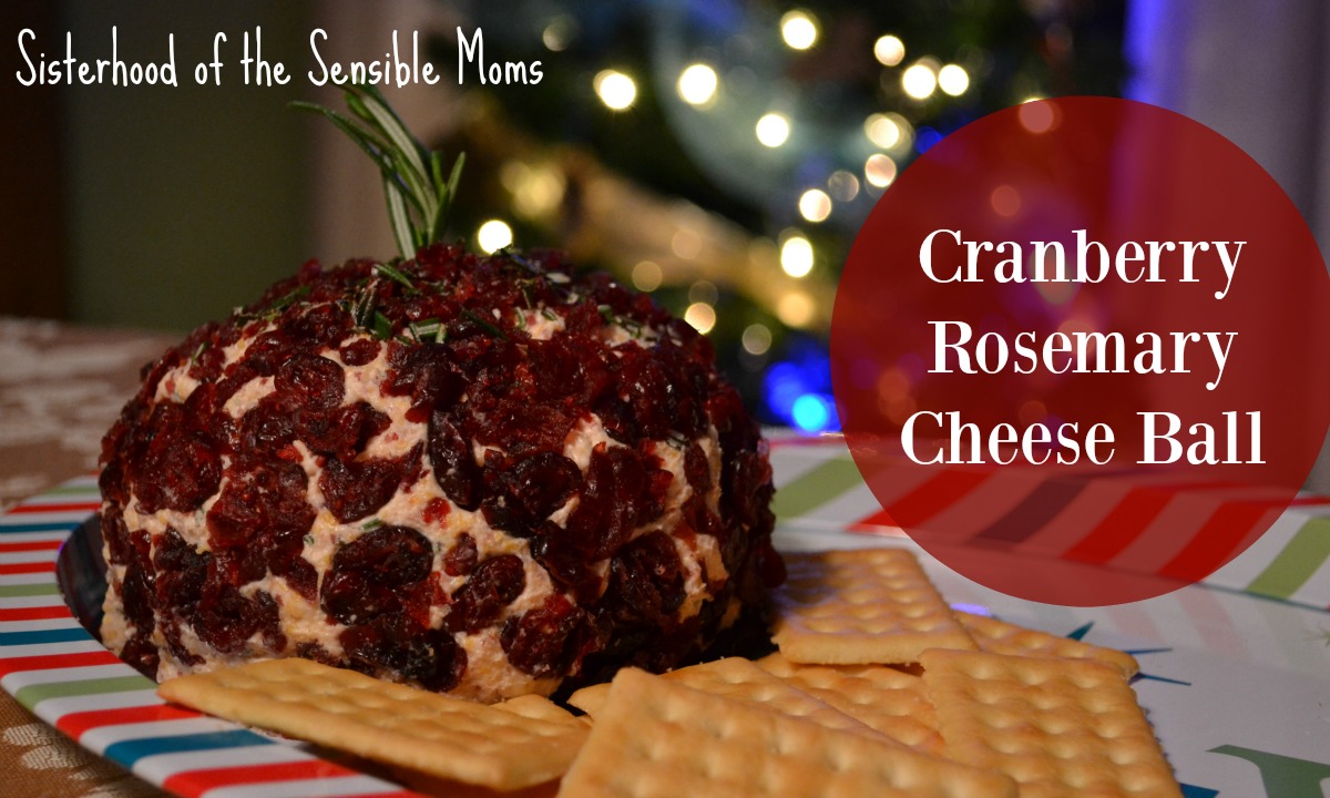 Cranberry Rosemary Cheese Ball