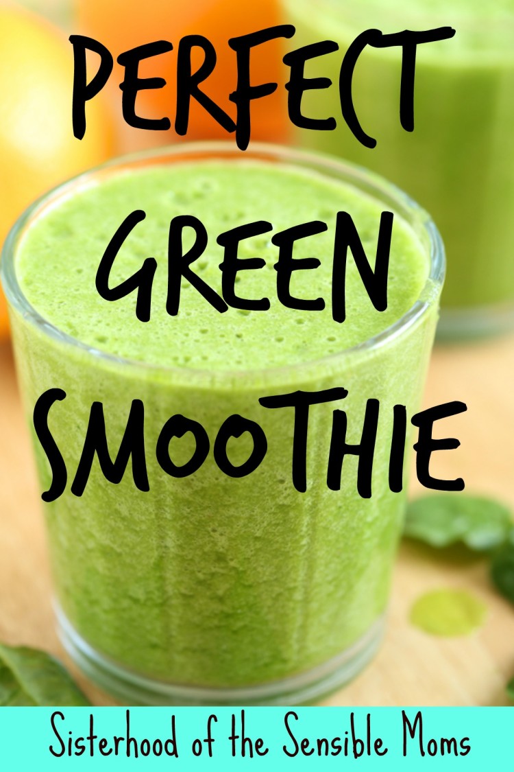 Looking for inexpensive, easy, but heartfelt Valentine's Day's ideas? This perfect green smoothie is great for breakfast in bed| Sisterhood of the Sensible Moms