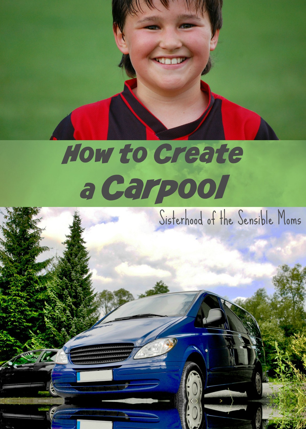 How to Create a Carpool | Got kids in sports? You need to create a carpool! Tips to put together your own sanity saver because friends don't let friends drive both ways to practice two days in a row! | Sisterhood of the Sensible Moms