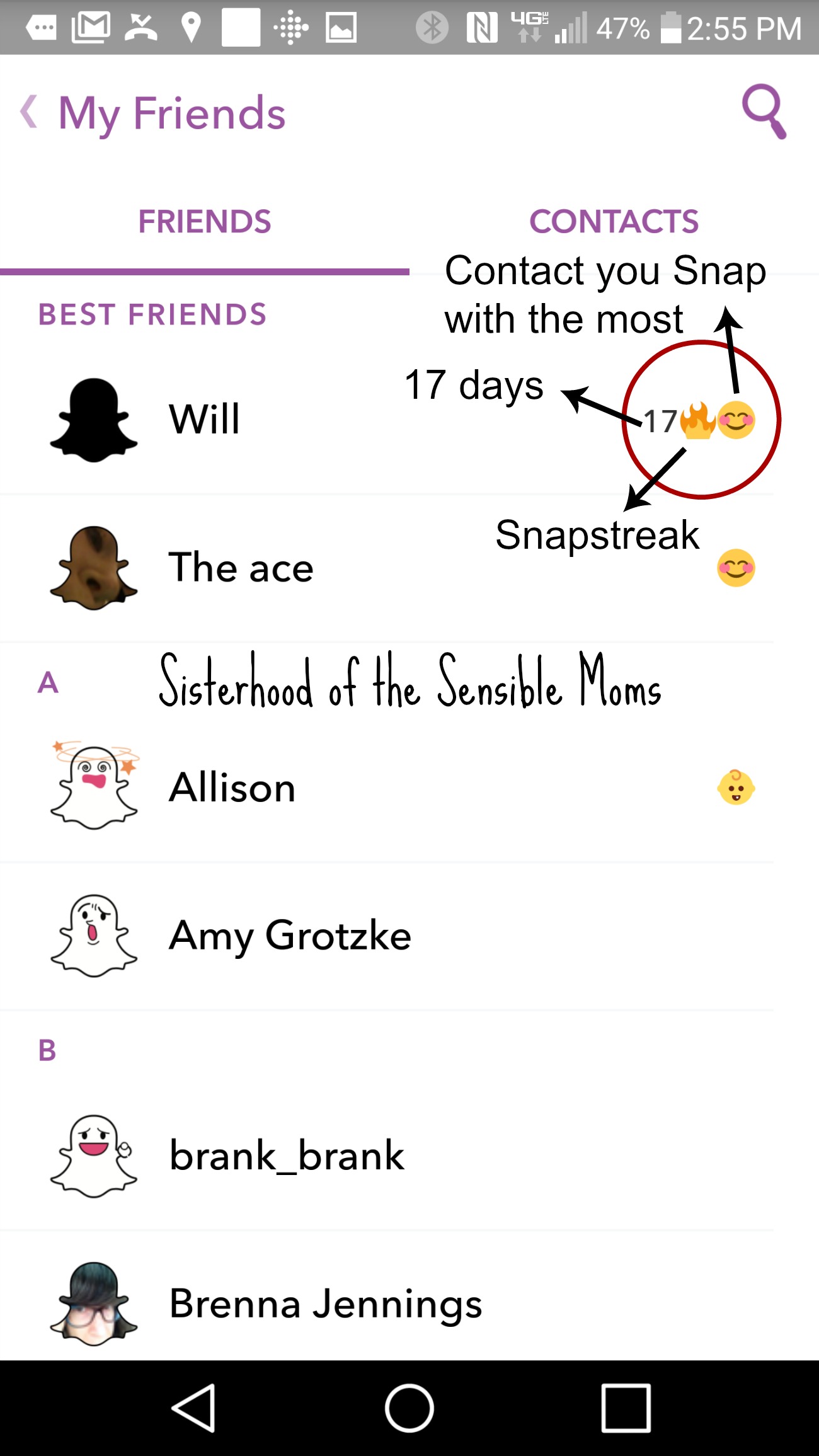 Got a teen? Then you should be on Snapchat . . . and not for the reasons you might think. Find out why this mom (spoiler: the mom is me) is on there. Great and easy Snapchat tutorial, too. | Parenting | Sisterhood of the Sensible Moms