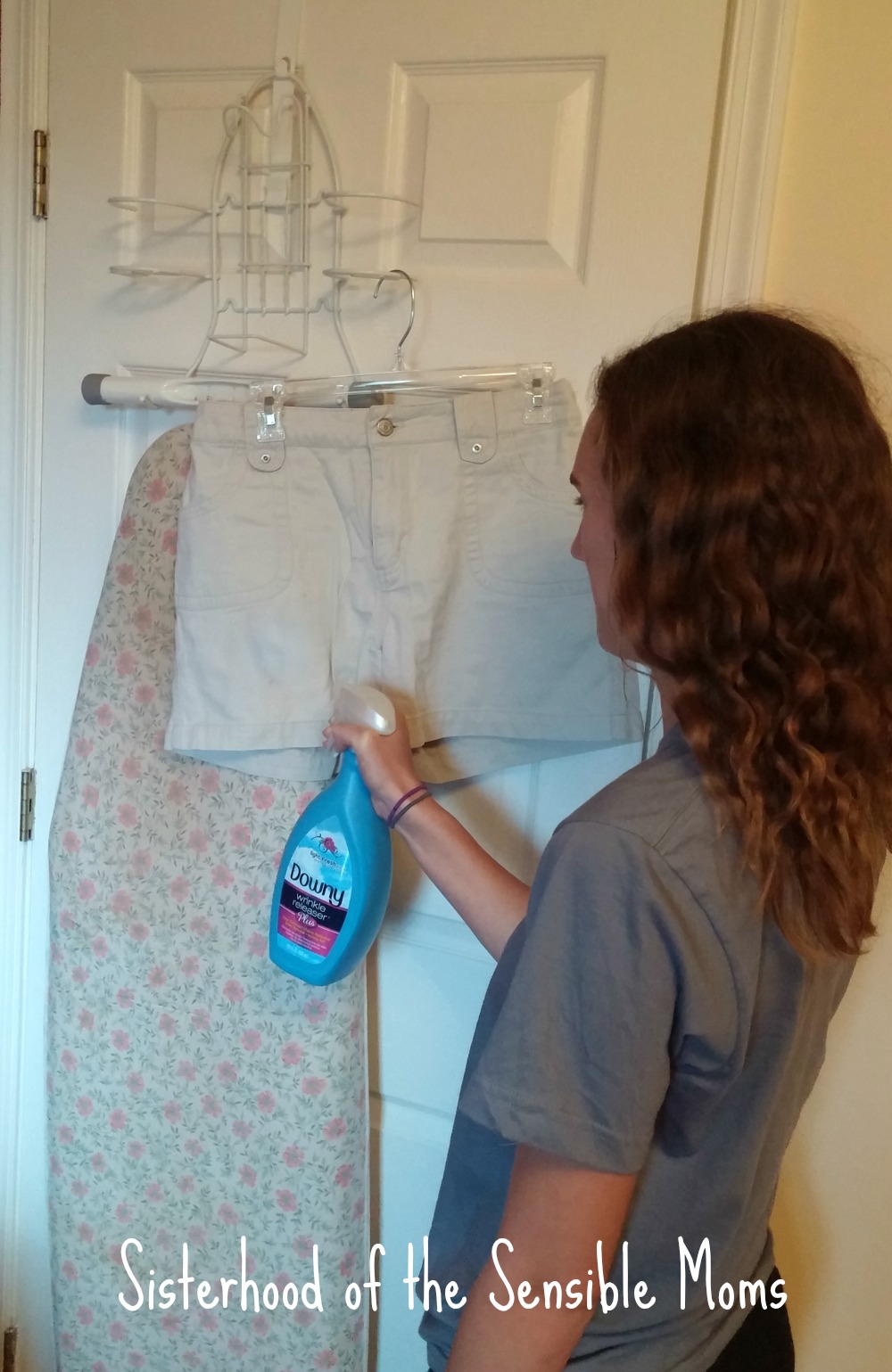 Downy Wrinkle Releaser Plus | It's never too late (or too early) to teach your child life skills! Comprehensive laundry survival tips, advice and how-to for your college student and you! The bed-making and wrinkle busting tips are amazing!! | Parenting Advice | Sisterhood of the Sensible Moms
