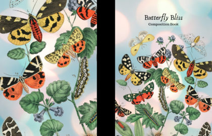 Butterfly Bliss College Ruled Notebook