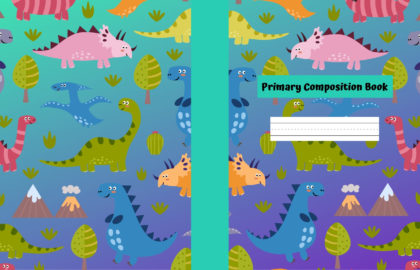 Dinosaur Primary Composition Notebook
