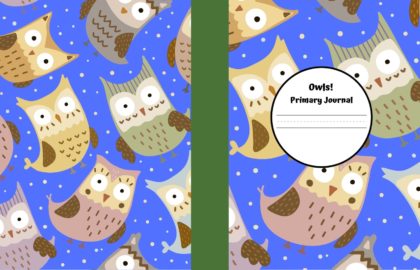 Owls Primary Journal | Sisterhood of the Sensible Moms